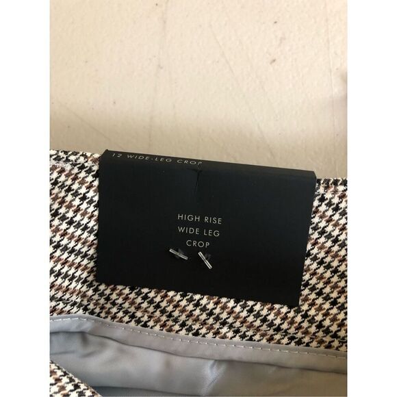 Banana Republic High Rise Wide Leg Crop Pant SZ 12R NWT - Picture 14 of 16